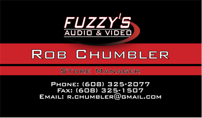 Fuzzy's Business Cards Back