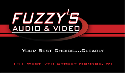 Fuzzy's Business Cards Front