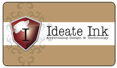 Ideate Ink Business Cards (Front)